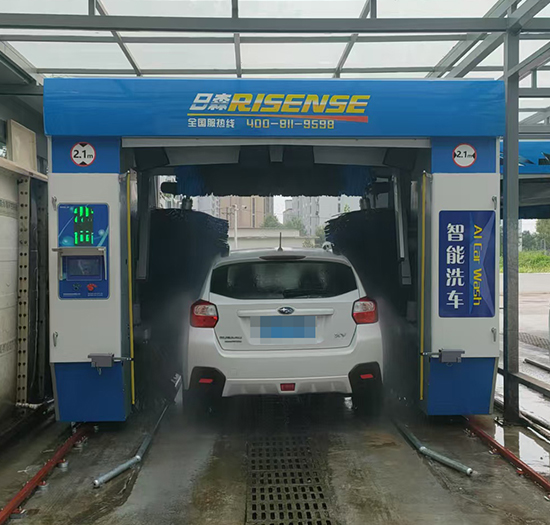 河北加油站回购日森智能洗车机